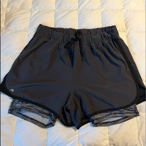 Ideology Active Wear Shorts with Spandex Underneath2X